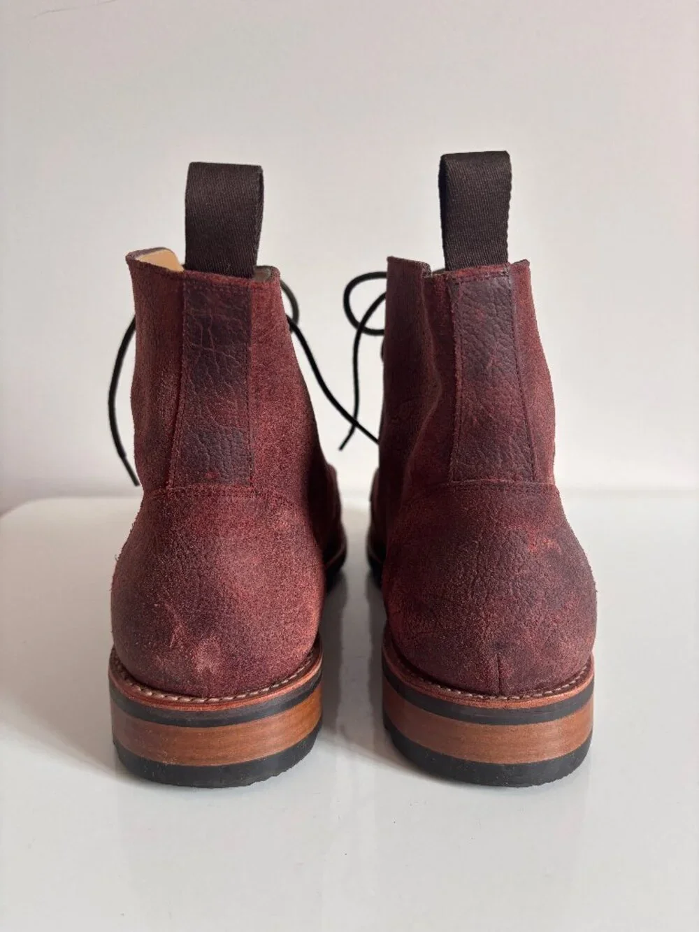 TAFT The Dragon Cap-toe Lace-up Combat/Dress Boot